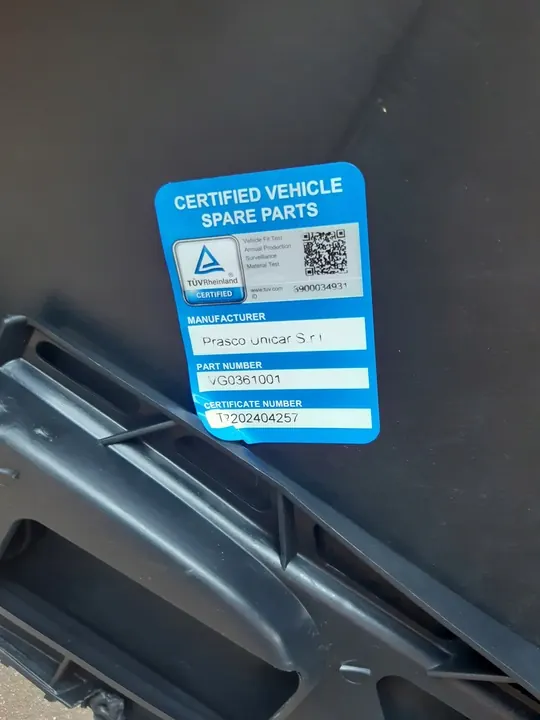 Prasco VG0361001 Paraurti anteriore Volkswagen Golf image 10