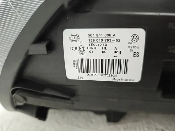 Farol direito VW Beetle 5C 2010- 5C1941006A image 4