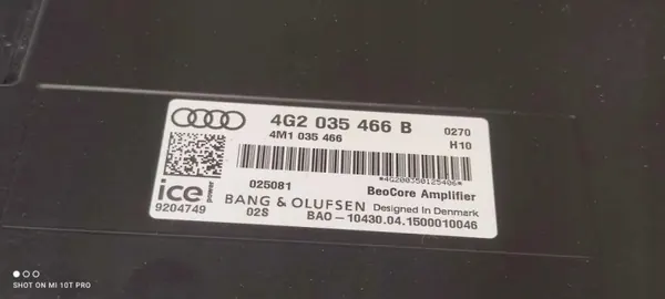 Audi Audio-Verstärker OEM 4G2035466 für A7 S7 image 5