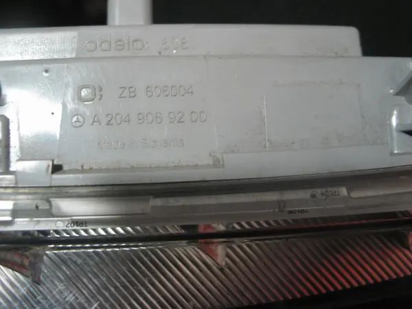 Halogeen LED Links DRL Mercedes C-Klasse W204 A2049069200 image 10