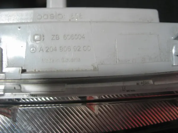 Halogeen LED Links DRL Mercedes C-Klasse W204 A2049069200 image 9