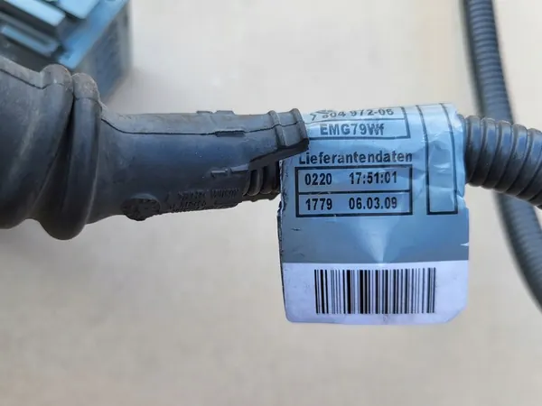 Moottoritilan Kaapeli BMW 3 E91 E90 318D image 8