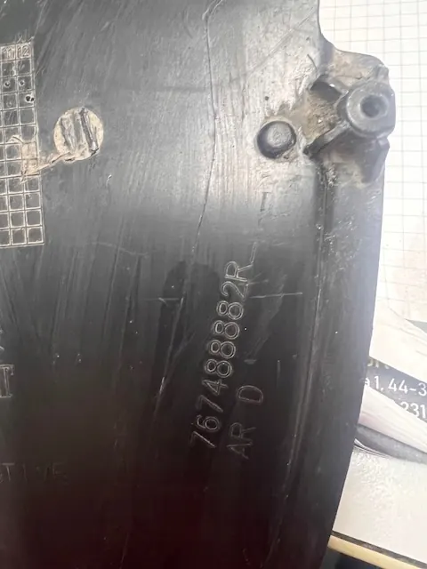 Rear Wheel Arch Dacia Sandero III Stepway Right 767488882R image 3