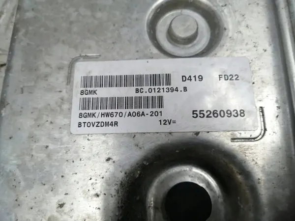 Fiat 500X ECU Modul 55260938 image 2