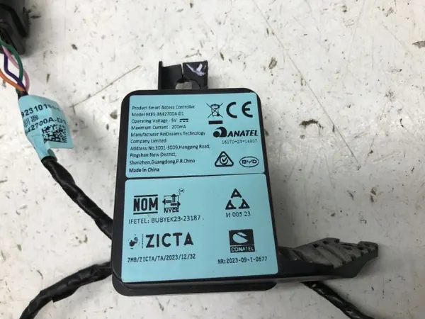 BYD SEAL 2024-2025 NFC-module Rechter Spiegel EKES-3642700A-D1 image 7