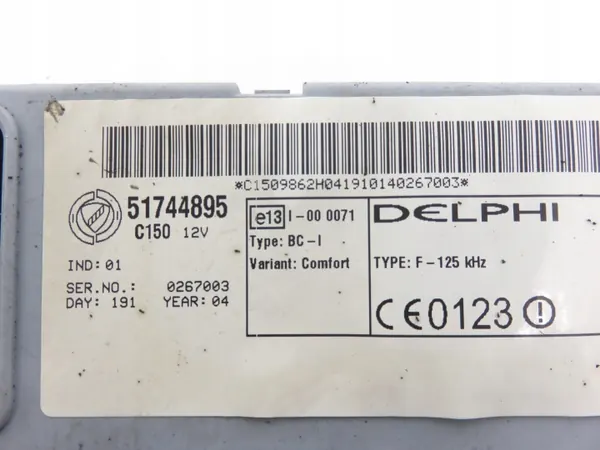 Zekeringkast OEM 51744895 voor Fiat Punto II 1.2 2003-2009 image 3