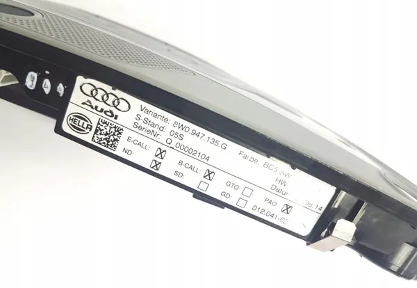 Plafonnier LED OEM 8W0947135G pour Audi A4 B9 image 6
