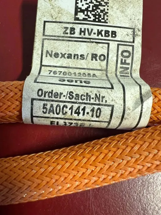 Cabo de alta tensão BMW iX 2024 5A0C140 image 4