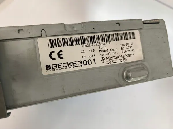 Radio Becker OEM RADIO/SDV10604 pour Mercedes W203 image 6