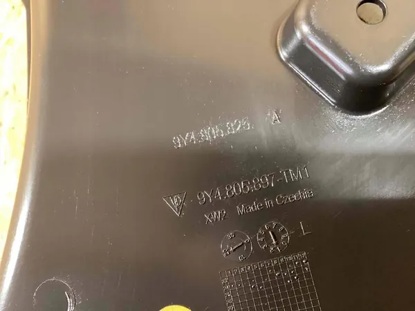 Conduit d'air Porsche Cayenne (9Y0 9Y3) 9y4805897 image 8