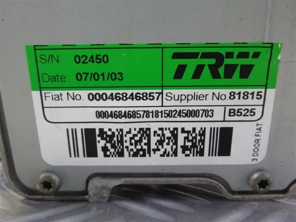 Elkraftstyrning OEM 00046846857 för Fiat Stilo image 5