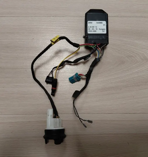 Faisceau Module Rétroviseur Gauche BMW 7443905 - Occasion image 2