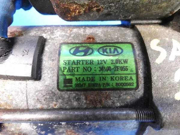 Arrancador Hyundai Santa Fe III 2.2 CRDi OE 361002F055 image 3