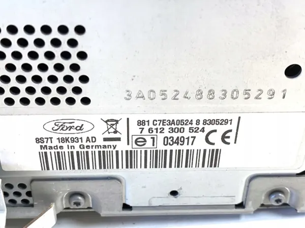 Radio OEM 8S7T18K931AD pour Ford Mondeo MK4 2007-2015 image 5