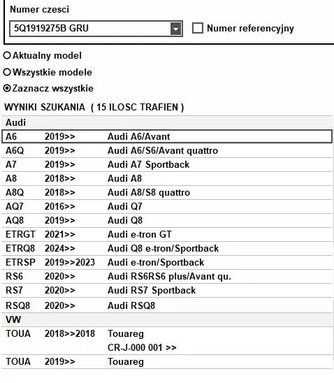 Parkeringssensor AUDI VW PORSCHE 5Q1919297B image 3