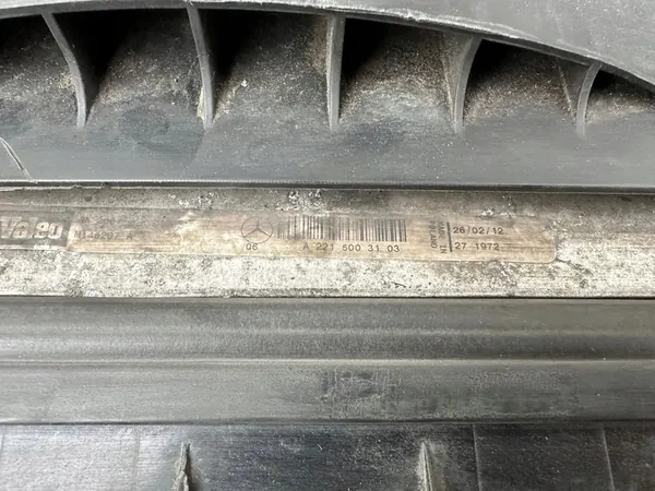 Radiateur met Ventilator voor Mercedes-Benz S W221 2012 OEM A2215003103 image 8