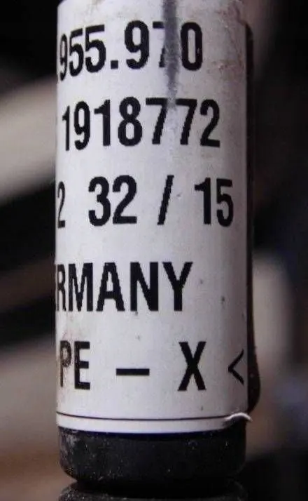 Tuyau de laveur pour Polo 6C Avant 6C0955970 image 4