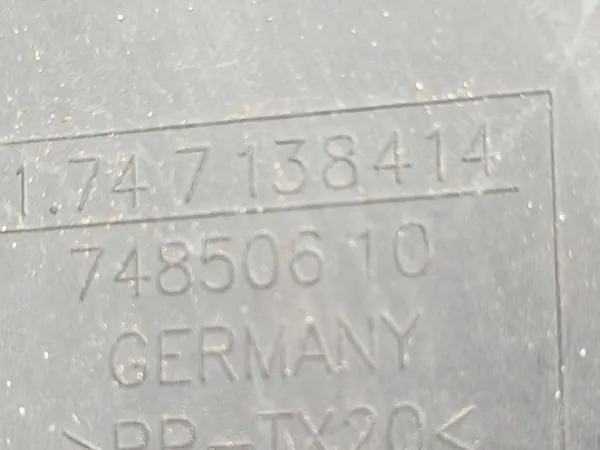OEM QUA7757 Bromskylningsluftintag höger fram image 3