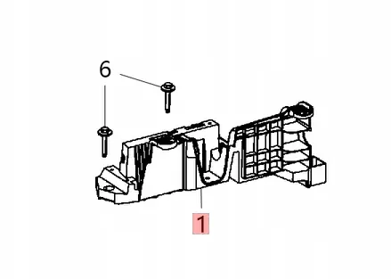 Support de batterie Jeep Wrangler JK OEM 55397281AA image 4