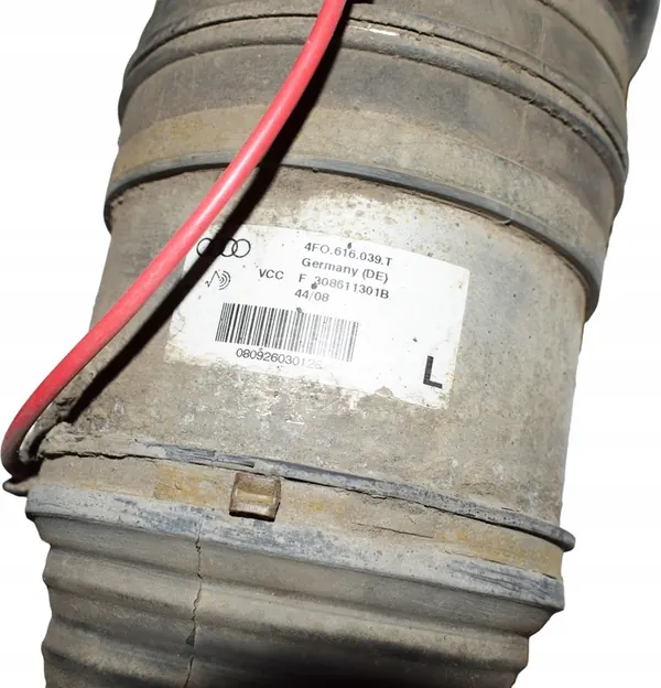AUDI A6 C6 Lift Främre Vänster Luftstötdämpare 4F0616039T image 5
