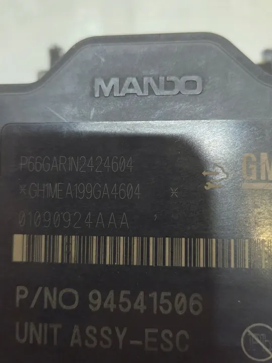 OPEL MOKKA 1.6 CDTI ABS Rempomp 94541506 image 5