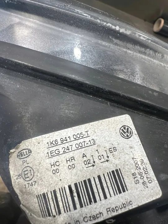 VW GOLF V 5 03-09 VASEN ETUHEIJASTIN LAMPPU C509 image 8