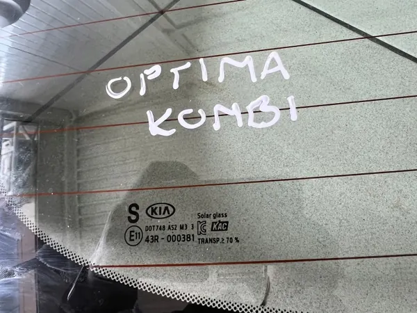 Vitre de hayon Kia Optima IV Break OEM OPTIMA SZYBA KLAPY image 6