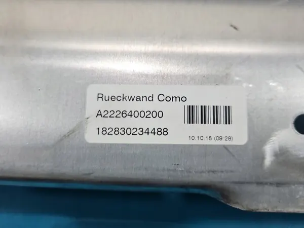 Parede Divisória Mercedes OEM A2226460730 W222 Sedã image 10