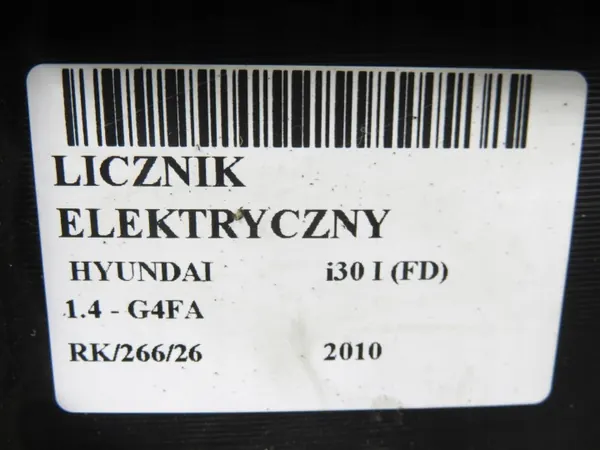 Hyundai I30 Instrumentpanel OEM 94033-2R000 1.4 16V image 9