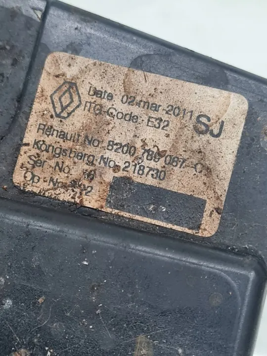 Levier de vitesse Renault Megane III OEM 8200789067 image 4