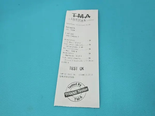 Motor de arranque Jeep Compass I 06-16 2.0 16V M000T32071ZC image 6