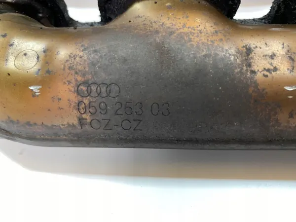 AUDI A8 A6 C7 A4 Q5 Q7 3.0 TDI Coletor de escape OEM image 4