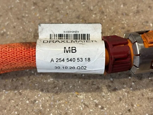 Mercedes-Benz korkeajännitekaapeli OEM A2545405318 image 4