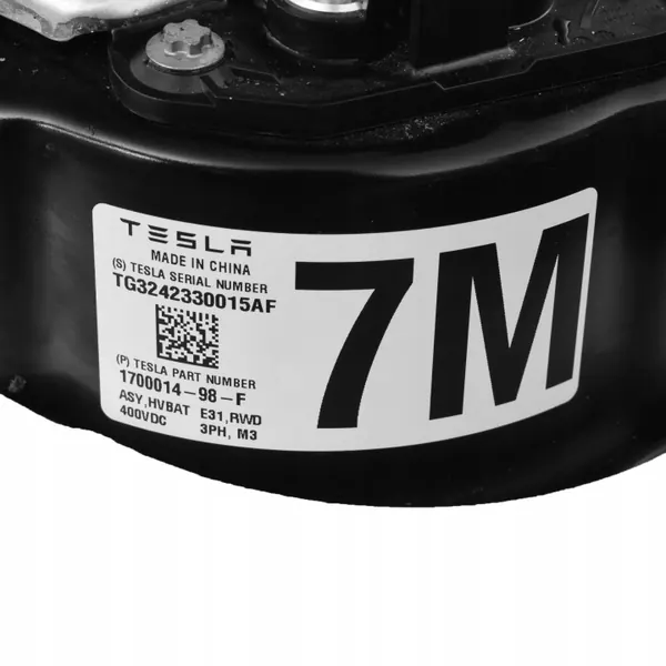 Tesla OEM 170001498F Batterie 78Ah Gebraucht image 4