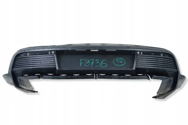 Spoiler Diffusor Heckstoßstange Porsche Taycan OEM 9J1807983F image 2