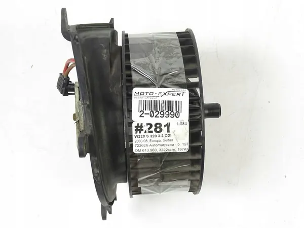 Motor de Ventilador Mercedes Classe S W220 image 3