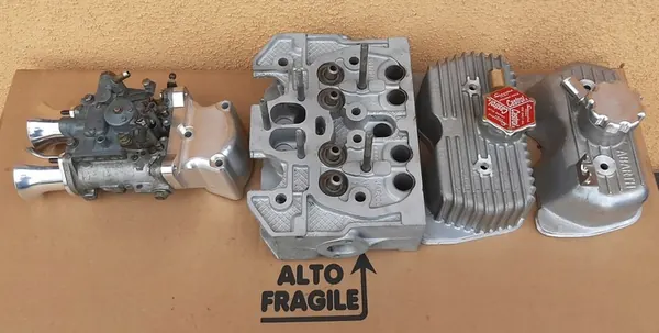 Cabeça de Cilindro Fiat 126p 500 650cc Tuning Sport OEM image 2