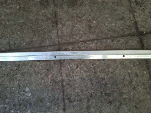 Mercedes W116 bakdörr kromlist - Begagnad image 3