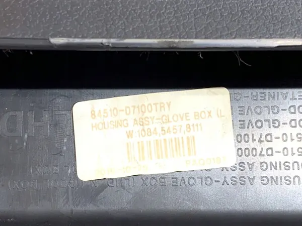 Boîte à gants passager OEM 84510-D7000 pour Hyundai Tucson SUV image 5