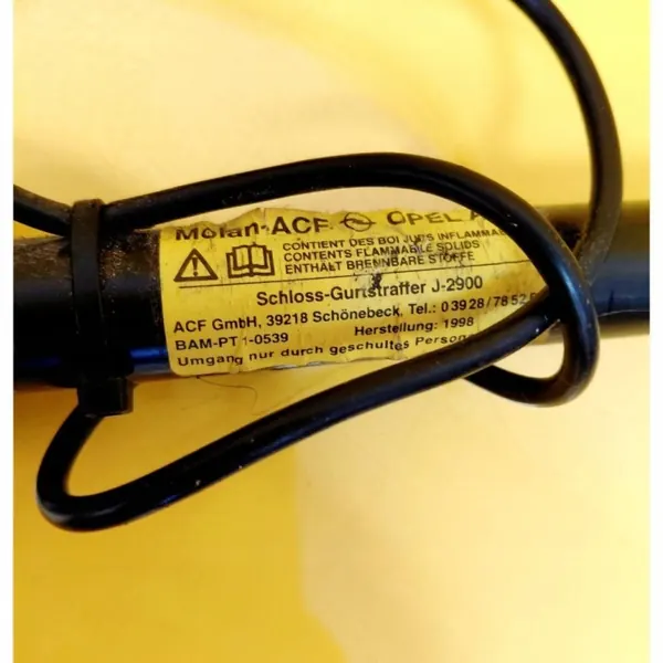Fivela cinto OEM DRC97794 esquerda dianteira Opel image 4