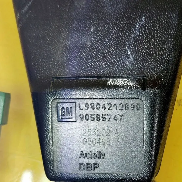 Fivela cinto OEM DRC97794 esquerda dianteira Opel image 6