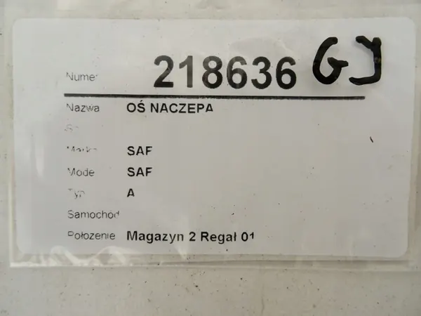 Suspensión trasera eje remolque SAF OEM LORK-1132-1000000000 image 7