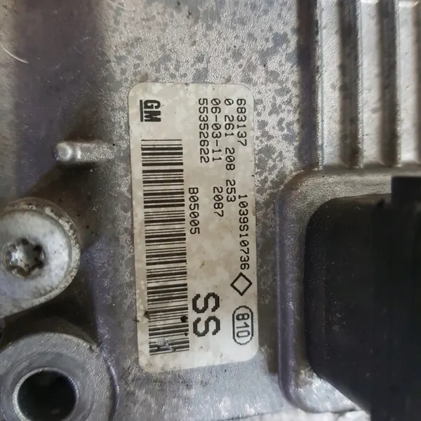 Computador Motor OEM 55352622 para Opel Corsa C image 3