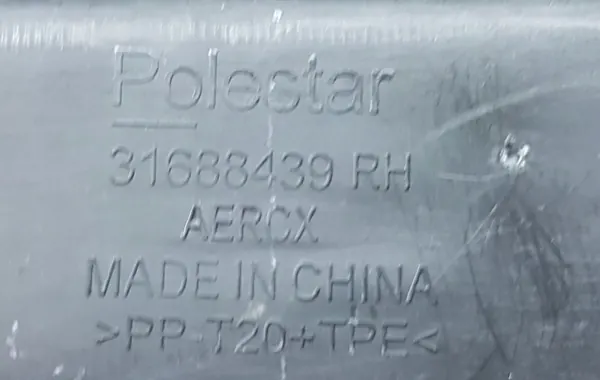 Polestar 2 Pare-boue Droit OEM 31688439 - Occasion image 3