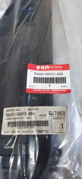 Suzuki Ignis Heckstoßstange OEM 99000-990YC-664 image 5