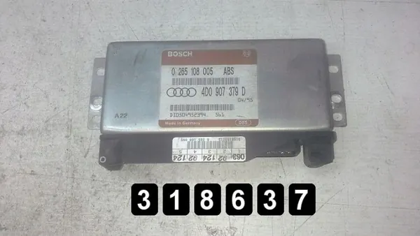 Käytetty Audi A6 ECU OEM AM-318637 Malli 1995 image 2