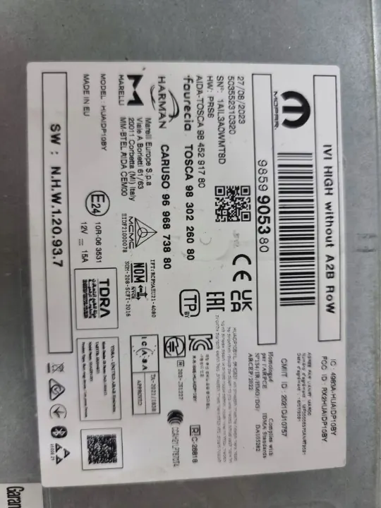 Module navigation OEM 9859905380 pour Opel Astra L image 5