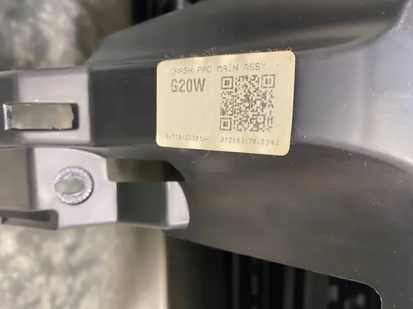 Kia Picanto III instrumentpanel airbag-konsoll OEM 84710G6201BILI image 9