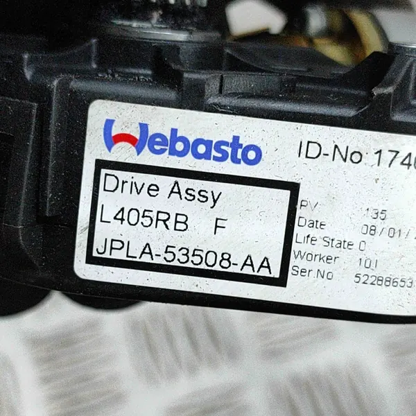 Motor de teto solar OEM JPLA53508AA para Land Rover image 6