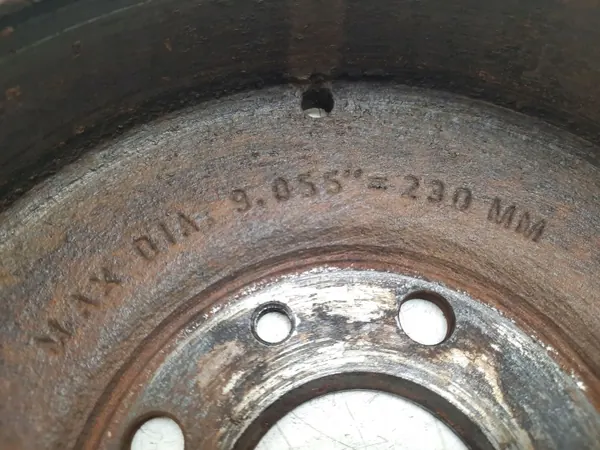 Tambor de freio traseiro OEM MAM29451 Citroen Nemo image 8